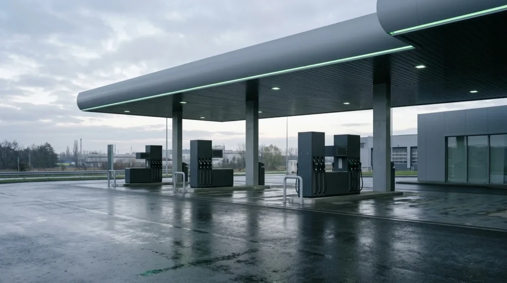 Detecția gazelor în stații de carburanți și stații GPL: protecție continuă împotriva incendiilor și exploziilor