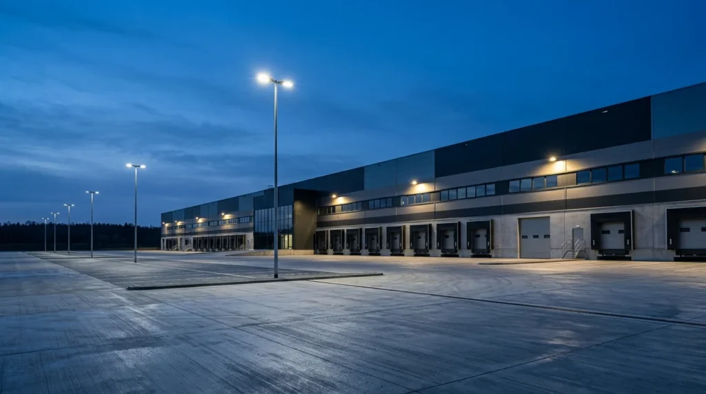 Iluminat industrial și exterior pentru hale, șoproane, parcări și depozite în Constanța
